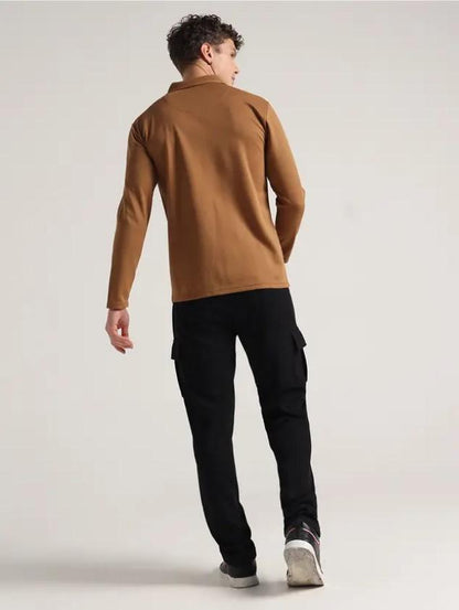 Men's polyester plain track suit